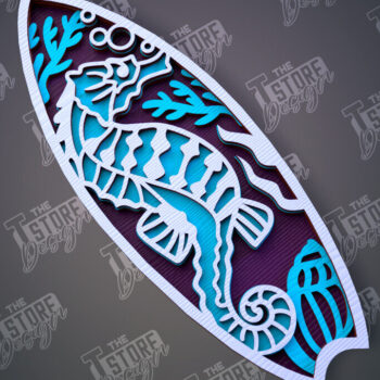 Intra απο ξύλο plywood 3mm-4mm πάχος – Πακέτο σχεδίασης Surf | Καλοκαίρι Δίασταση  20x20 cm INTRAFABR-100126512 - Image 5