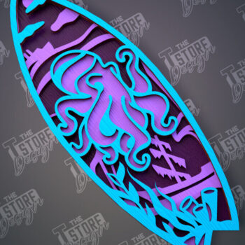 Intra απο ξύλο plywood 3mm-4mm πάχος – Πακέτο σχεδίασης Surf | Καλοκαίρι Δίασταση  20x20 cm INTRAFABR-100126512 - Image 11