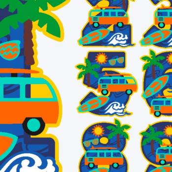 Intra απο ξύλο plywood 3mm-4mm πάχος – Surf Numbers Δίασταση 20x20 cm INTRAFABR-38664690 - Image 2