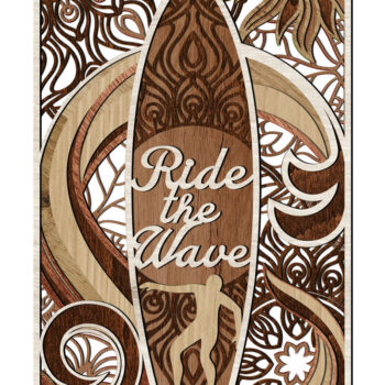 Intra απο ξύλο plywood 3mm-4mm πάχος – Ξύλινη διακόσμηση τοίχου σανίδα του σερφ Δίασταση  40x30 cm INTRAFABR-73691338 - Image 8