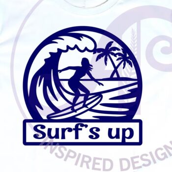 Intra απο ξύλο plywood 3mm-4mm πάχος – Surfer Γυναικείο Όνομα Wall Art SV, Δίασταση  40x30 cm INTRAFABR-122343304 - Image 3