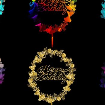 Intra απο ξύλο plywood 3mm-4mm πάχος – SVG 6 Teddy Bear Birthday Cake Toppers Δίασταση  20x20 cm INTRAFABR-30501030 - Image 4