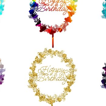 Intra απο ξύλο plywood 3mm-4mm πάχος – SVG 6 Teddy Bear Birthday Cake Toppers Δίασταση  20x20 cm INTRAFABR-30501030 - Image 5