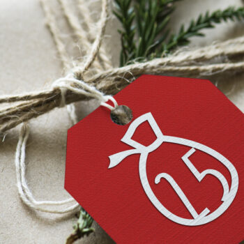 Intra απο ξύλο plywood 3mm-4mm πάχος – SVG Αριθμοί Ημερολογίου Χριστουγέννων Advent Δίασταση  20x20 cm INTRAFABR-109835862 - Image 2