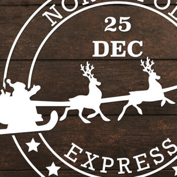 Intra απο ξύλο plywood 3mm-4mm πάχος – Αρχείο αποκοπής χριστουγεννιάτικου γραμματοσήμου DXF Δίασταση 20x20 cm INTRAFABR-109002728 - Image 1