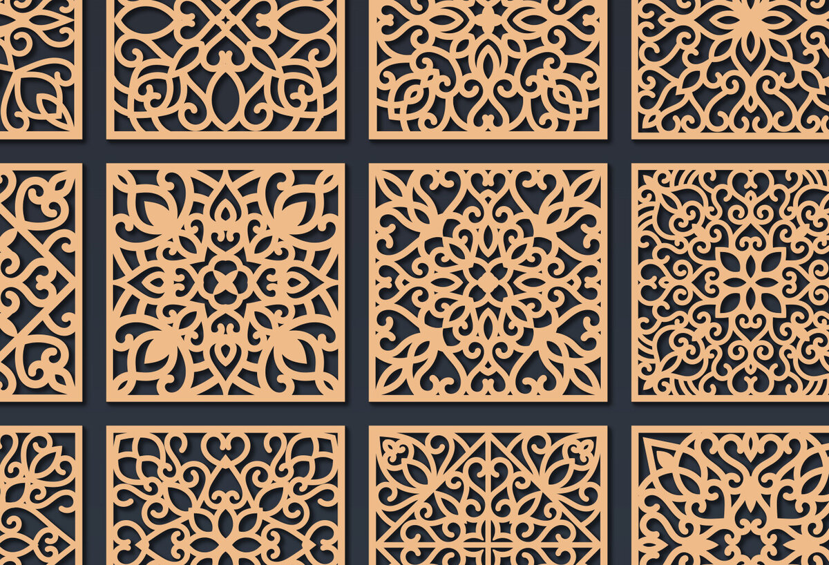 Intra απο ξύλο plywood 3mm-4mm πάχος – Svg Coaster Laser Vector  Δίασταση  20x20 cm INTRAFABR-82547554