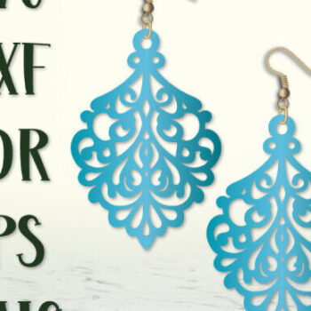 Intra απο ξύλο plywood 3mm-4mm πάχος – SVG Earrings, Boho Earrings. Δίασταση  5x5 cm INTRAFABR-101646765 - Image 4