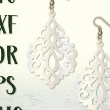 Intra απο ξύλο plywood 3mm-4mm πάχος – Πρότυπο σκουλαρίκια, κρεμαστό κόσμημα με λέιζερ Δίασταση 5x5 cm INTRAFABR-98593401 - Image 4