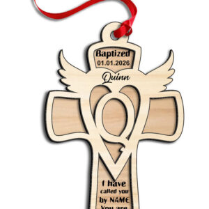 Intra απο ξύλο plywood 3mm-4mm πάχος – Στολίδι δώρου Laser Cross Letter Q Δίασταση  20x20 cm INTRAFABR-116666406