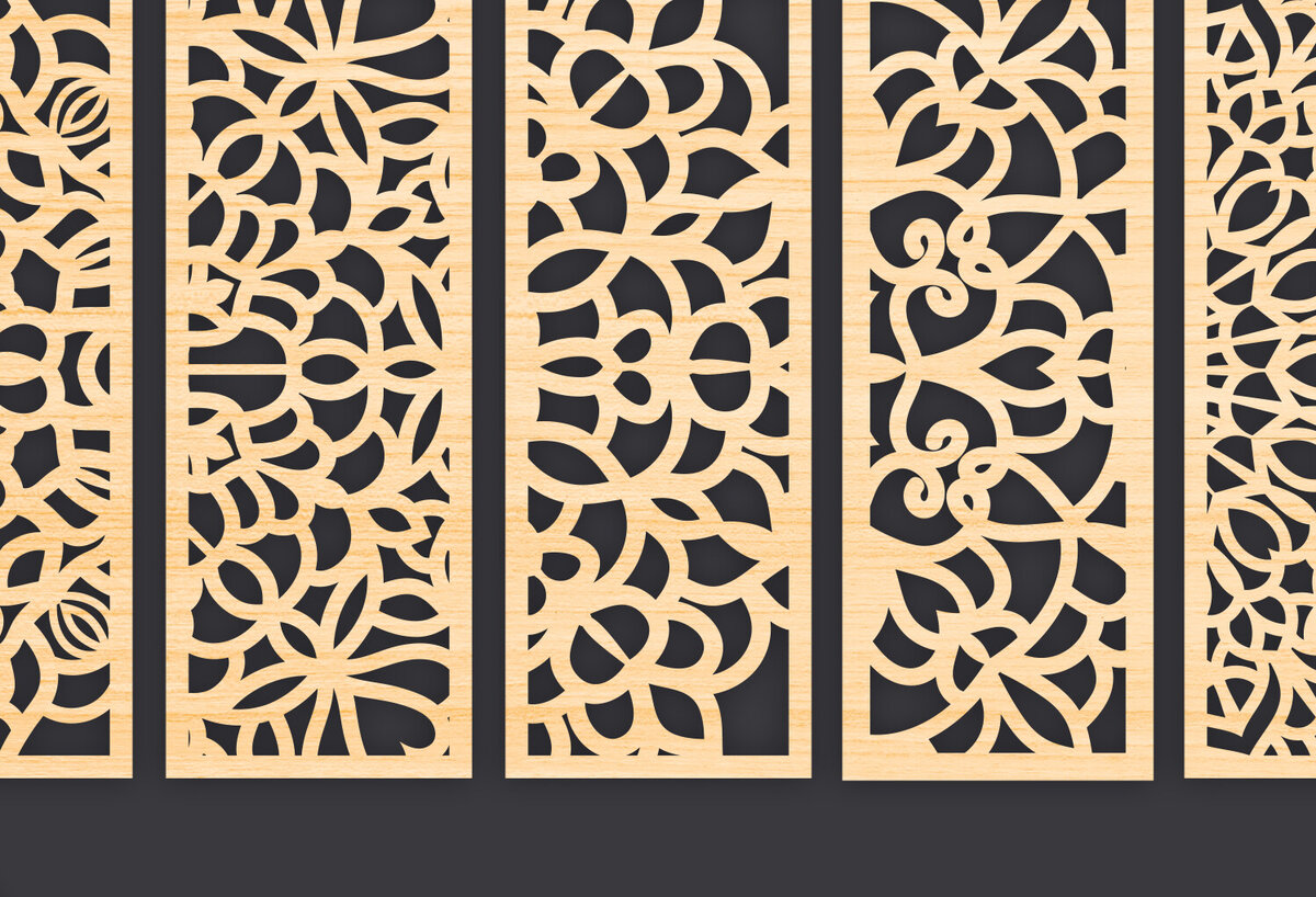 Intra απο ξύλο plywood 3mm-4mm πάχος – Svg Διακοσμητικό Σετ πάνελ Δίασταση  40x30 cm INTRAFABR-86093587