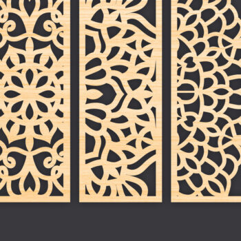 Intra απο ξύλο plywood 3mm-4mm πάχος – Svg Διακοσμητικό Σετ πάνελ Δίασταση  40x30 cm INTRAFABR-86093596 - Image 1