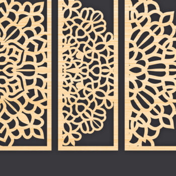 Intra απο ξύλο plywood 3mm-4mm πάχος – Svg Διακοσμητικό Σετ πάνελ Δίασταση  40x30 cm INTRAFABR-86093817 - Image 1