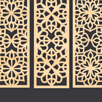 Intra απο ξύλο plywood 3mm-4mm πάχος – Svg Διακοσμητικό Σετ πάνελ Δίασταση  40x30 cm INTRAFABR-86094443 - Image 1