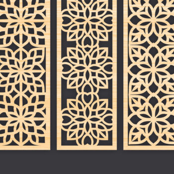 Intra απο ξύλο plywood 3mm-4mm πάχος – Svg Διακοσμητικό Σετ πάνελ Δίασταση  40x30 cm INTRAFABR-86094448 - Image 1