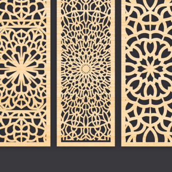 Intra απο ξύλο plywood 3mm-4mm πάχος – Svg Διακοσμητικό Σετ πάνελ Δίασταση  40x30 cm INTRAFABR-86093071 - Image 1