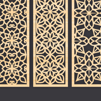 Intra απο ξύλο plywood 3mm-4mm πάχος – Svg Διακοσμητικό Σετ πάνελ Δίασταση  40x30 cm INTRAFABR-86094946 - Image 1