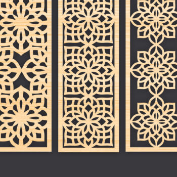 Intra απο ξύλο plywood 3mm-4mm πάχος – Svg Διακοσμητικό Σετ πάνελ Δίασταση  40x30 cm INTRAFABR-86094951 - Image 1