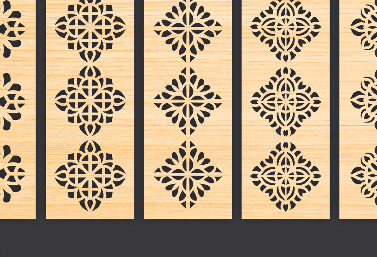 Intra απο ξύλο plywood 3mm-4mm πάχος – Svg Διακοσμητικό Σετ πάνελ Δίασταση  40x30 cm INTRAFABR-86094972