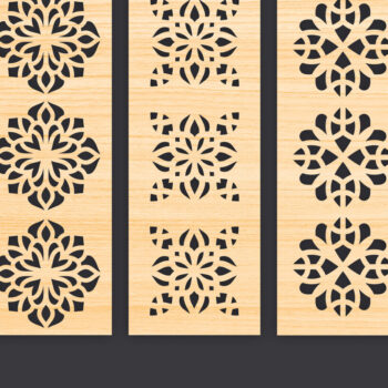 Intra απο ξύλο plywood 3mm-4mm πάχος – Svg Διακοσμητικό Σετ πάνελ Δίασταση  40x30 cm INTRAFABR-86094980 - Image 1