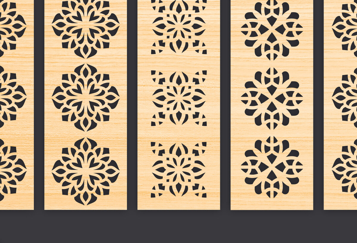 Intra απο ξύλο plywood 3mm-4mm πάχος – Svg Διακοσμητικό Σετ πάνελ Δίασταση  40x30 cm INTRAFABR-86094980