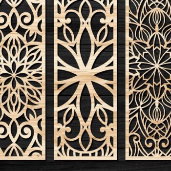 Intra απο ξύλο plywood 3mm-4mm πάχος – Svg Διακοσμητικό Σετ πάνελ 33 Δίασταση  40x30 cm INTRAFABR-74598255 - Image 1