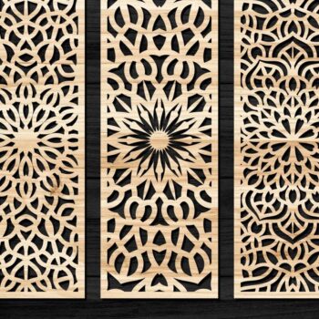 Intra απο ξύλο plywood 3mm-4mm πάχος – Svg Διακοσμητικό Σετ πάνελ 35 Δίασταση  40x30 cm INTRAFABR-74598544 - Image 3