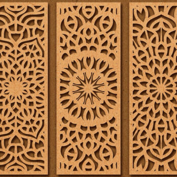 Intra απο ξύλο plywood 3mm-4mm πάχος – Svg Διακοσμητικό Σετ πάνελ 37 Δίασταση  40x30 cm INTRAFABR-74598530 - Image 1