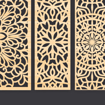 Intra απο ξύλο plywood 3mm-4mm πάχος – Svg Διακοσμητικό Σετ πάνελ Δίασταση  40x30 cm INTRAFABR-86093208 - Image 1