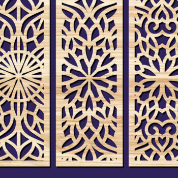 Intra απο ξύλο plywood 3mm-4mm πάχος – Svg Διακοσμητικό Σετ πάνελ 49 Δίασταση  40x30 cm INTRAFABR-82276782 - Image 2