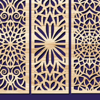 Intra απο ξύλο plywood 3mm-4mm πάχος – Svg Διακοσμητικό Σετ πάνελ 50 Δίασταση  40x30 cm INTRAFABR-82276795 - Image 1