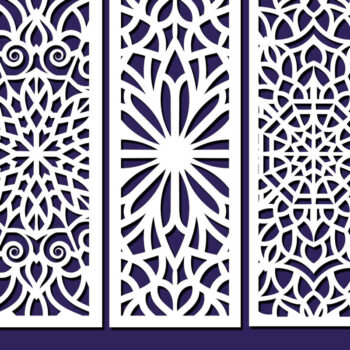 Intra απο ξύλο plywood 3mm-4mm πάχος – Svg Διακοσμητικό Σετ πάνελ 50 Δίασταση  40x30 cm INTRAFABR-82276795 - Image 2