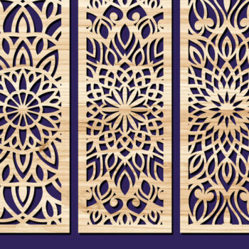 Intra απο ξύλο plywood 3mm-4mm πάχος – Svg Διακοσμητικό Σετ πάνελ 51 Δίασταση  40x30 cm INTRAFABR-82276812 - Image 1