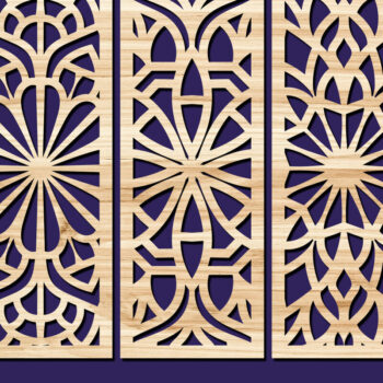 Intra απο ξύλο plywood 3mm-4mm πάχος – Svg Διακοσμητικό Σετ πάνελ 52 Δίασταση  40x30 cm INTRAFABR-82276824 - Image 1