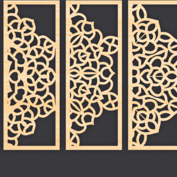 Intra απο ξύλο plywood 3mm-4mm πάχος – Svg Διακοσμητικό Σετ πάνελ Δίασταση  40x30 cm INTRAFABR-86093495 - Image 1