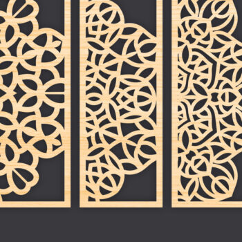 Intra απο ξύλο plywood 3mm-4mm πάχος – Svg Διακοσμητικό Σετ πάνελ Δίασταση  40x30 cm INTRAFABR-86093502 - Image 1