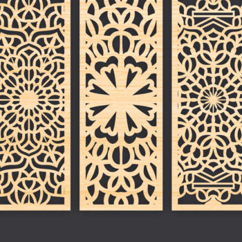 Intra απο ξύλο plywood 3mm-4mm πάχος – Svg Διακοσμητικό Σετ πάνελ Δίασταση  40x30 cm INTRAFABR-86093520 - Image 1