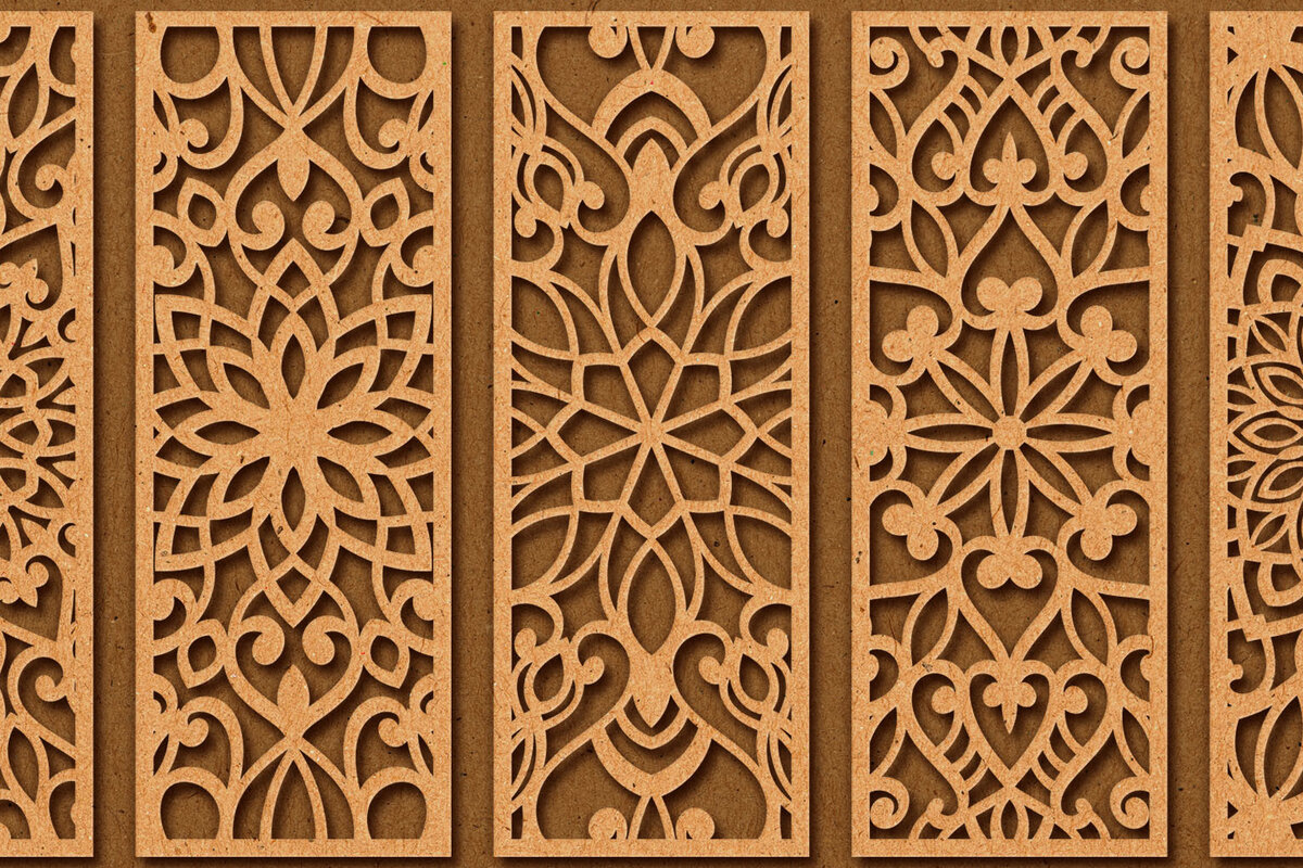 Intra απο ξύλο plywood 3mm-4mm πάχος – Svg Διακοσμητικό Σετ πάνελ Δίασταση  40x30 cm INTRAFABR-73745940