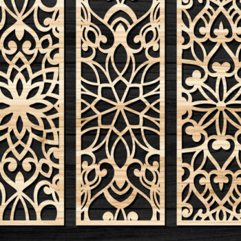 Intra απο ξύλο plywood 3mm-4mm πάχος – Svg Διακοσμητικό Σετ πάνελ Δίασταση  40x30 cm INTRAFABR-73745940 - Image 3