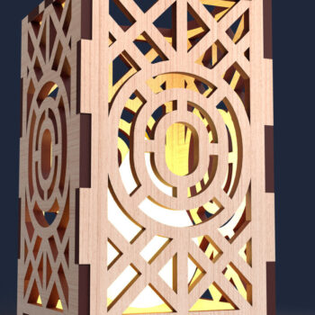 Intra απο ξύλο plywood 3mm-4mm πάχος – Αρχεία κοπής με λέιζερ για θήκες ρεσώ Δίασταση  20x20 cm INTRAFABR-88248024 - Image 3