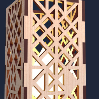 Intra απο ξύλο plywood 3mm-4mm πάχος – Αρχεία κοπής με λέιζερ για θήκες ρεσώ Δίασταση  20x20 cm INTRAFABR-88248024 - Image 4