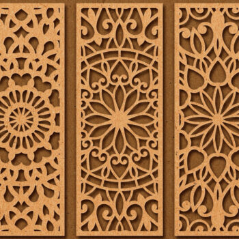 Intra απο ξύλο plywood 3mm-4mm πάχος – Svg Διακόσμηση τοίχου πάνελ κοπής με λέιζερ 32 Δίασταση  40x30 cm INTRAFABR-74598149 - Image 2