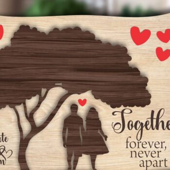 Intra απο ξύλο plywood 3mm-4mm πάχος – Σημάδι ραφιού για την Ημέρα του Αγίου Βαλεντίνου Δίασταση  20x20 cm INTRAFABR-115674887 - Image 5