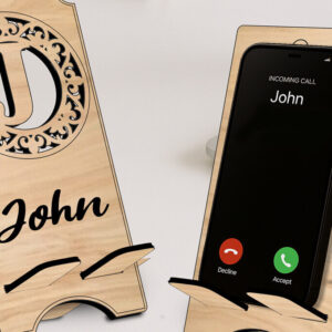 Intra απο ξύλο plywood 3mm-4mm πάχος – SVG Letter J Fleur-de-lis Τηλέφωνο κατόχου Δίασταση  20x20 cm INTRAFABR-122978455