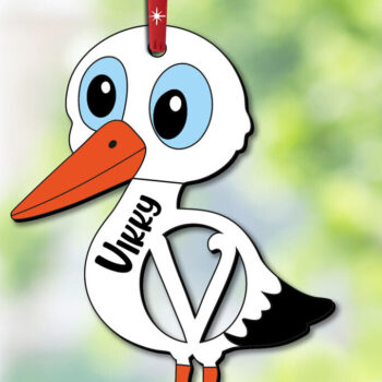 Intra απο ξύλο plywood 3mm-4mm πάχος – SVG Γράμμα V Πασχαλινό στοκ Όνομα καλαθιού Δίασταση  20x20 cm INTRAFABR-113658906 - Image 3