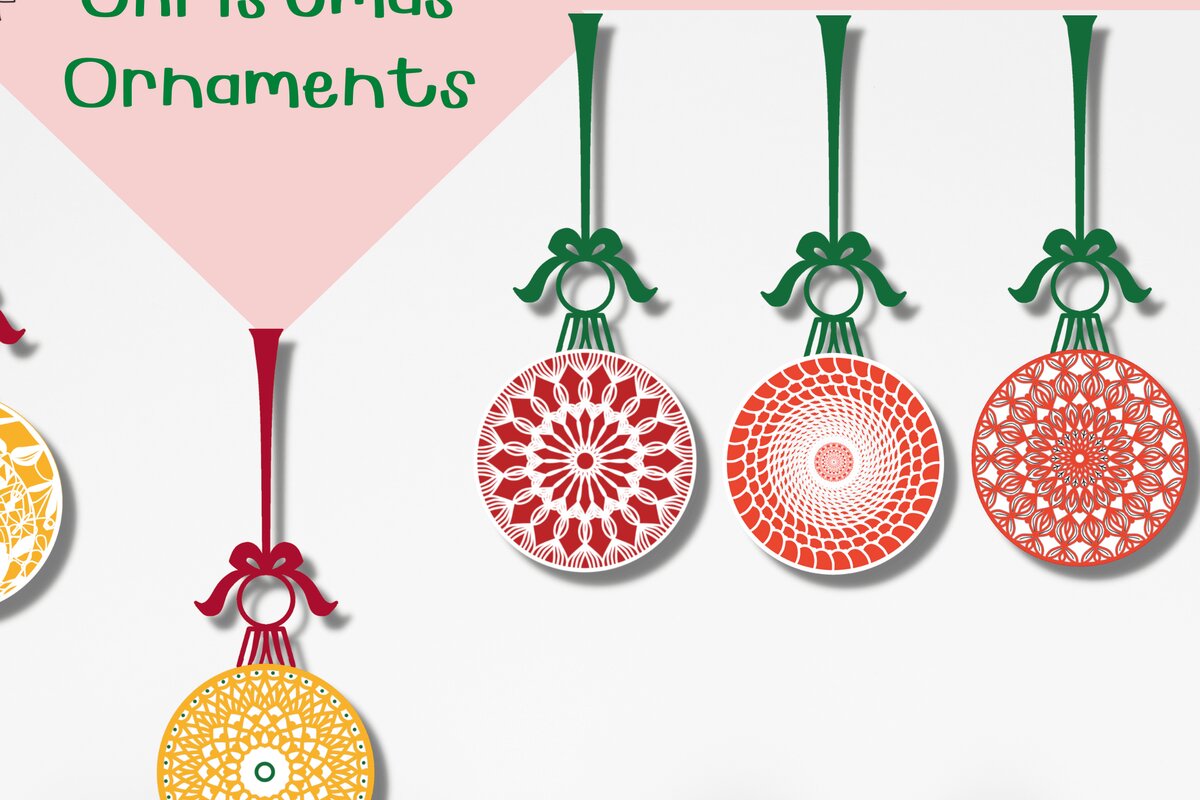 Intra απο ξύλο plywood 3mm-4mm πάχος – Χριστουγεννιάτικα στολίδια Mandala Δίασταση  20x20 cm INTRAFABR-44773464