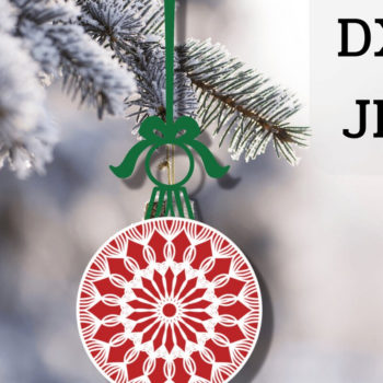 Intra απο ξύλο plywood 3mm-4mm πάχος – Χριστουγεννιάτικα στολίδια Mandala Δίασταση  20x20 cm INTRAFABR-44773464 - Image 3