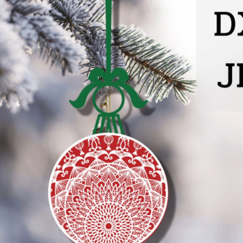 Intra απο ξύλο plywood 3mm-4mm πάχος – Χριστουγεννιάτικα στολίδια Mandala Δίασταση  20x20 cm INTRAFABR-44773464 - Image 4