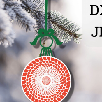 Intra απο ξύλο plywood 3mm-4mm πάχος – Χριστουγεννιάτικα στολίδια Mandala Δίασταση  20x20 cm INTRAFABR-44773464 - Image 6