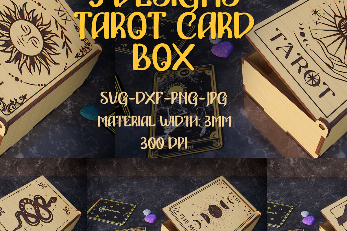 Intra απο ξύλο plywood 3mm-4mm πάχος – SVG Card Box Πακέτο κοπής με λέιζερ Δίασταση  20x20 cm INTRAFABR-79305376