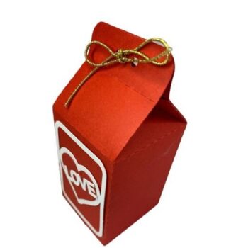 Intra απο ξύλο plywood 3mm-4mm πάχος – SVG Valentine's Day Milk Box Heart Δίασταση  20x20 cm INTRAFABR-58070587 - Image 3